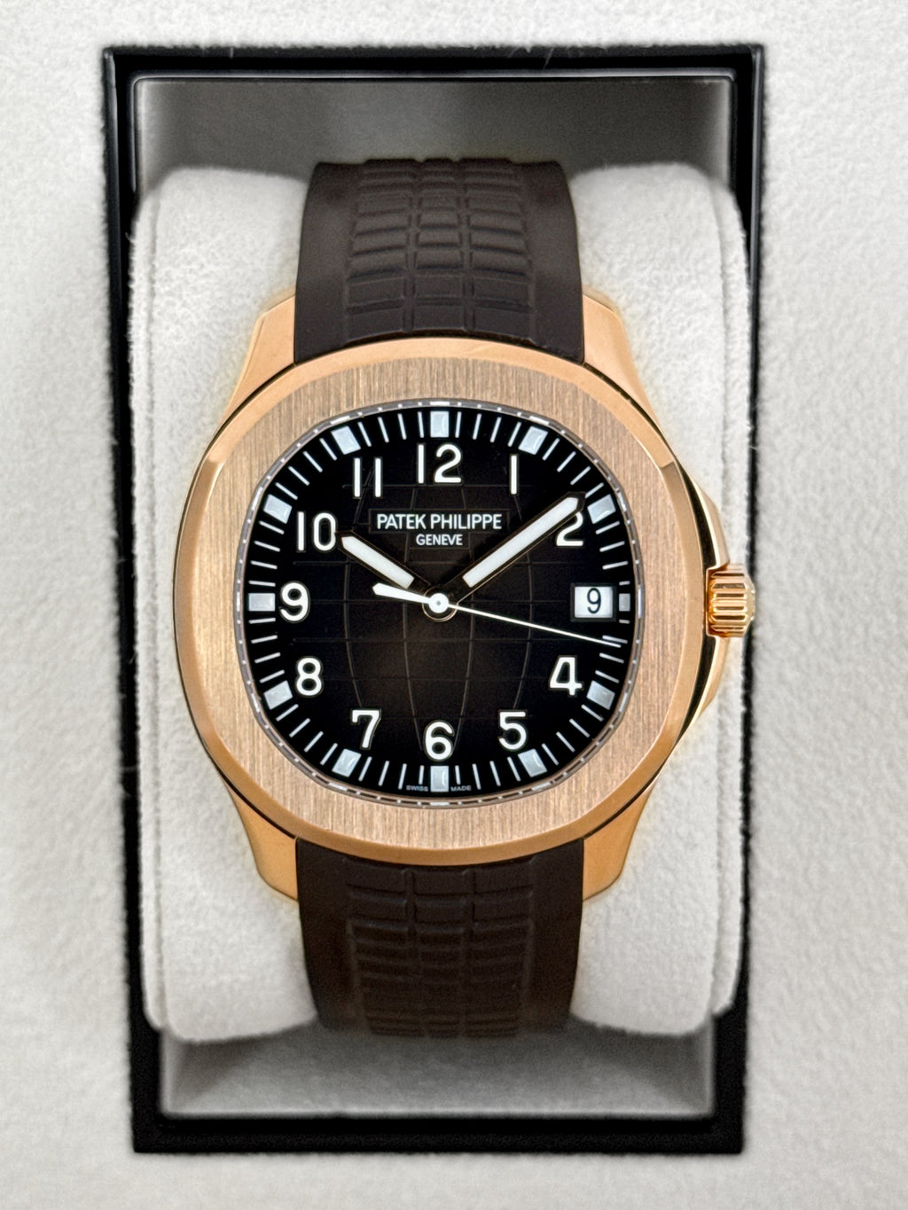 Patek Philippe Aquanaut 40.8mm 5167R-001 Rose Gold Brown Dial