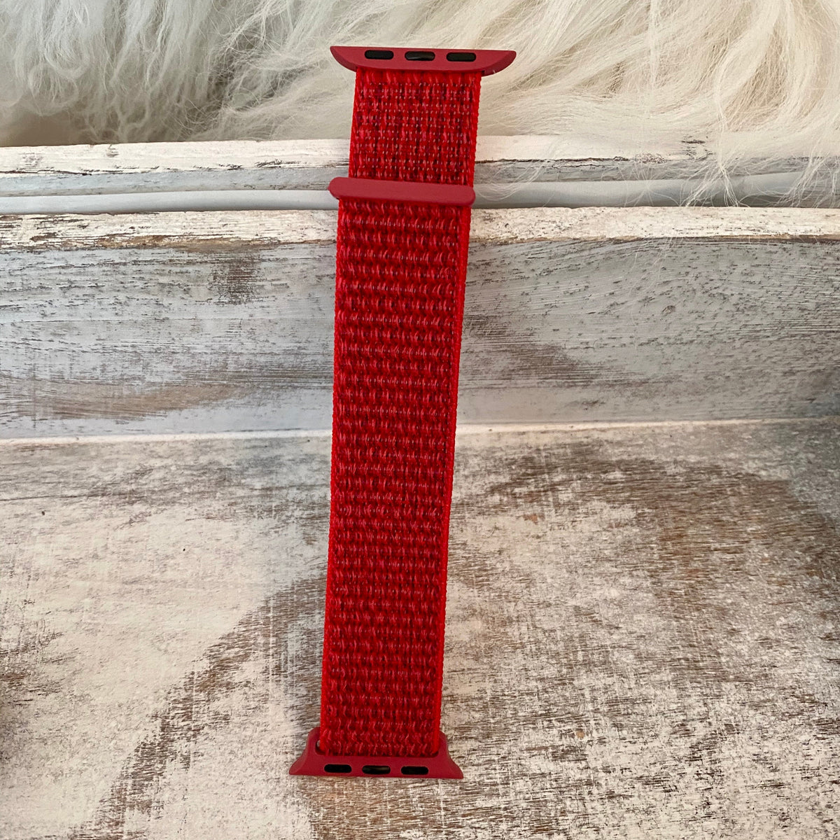 Nylon Fabric Loop Band For Apple Watch Multiple Colors Available