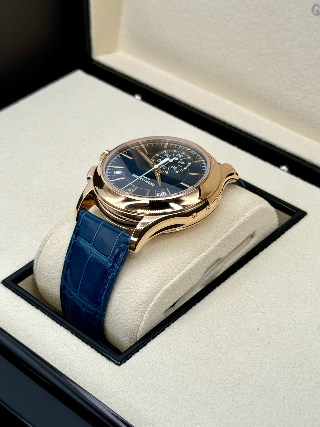 NEW 2026 Patek Philippe 5905R Flyback Chronograph Annual Calendar Blue Dial