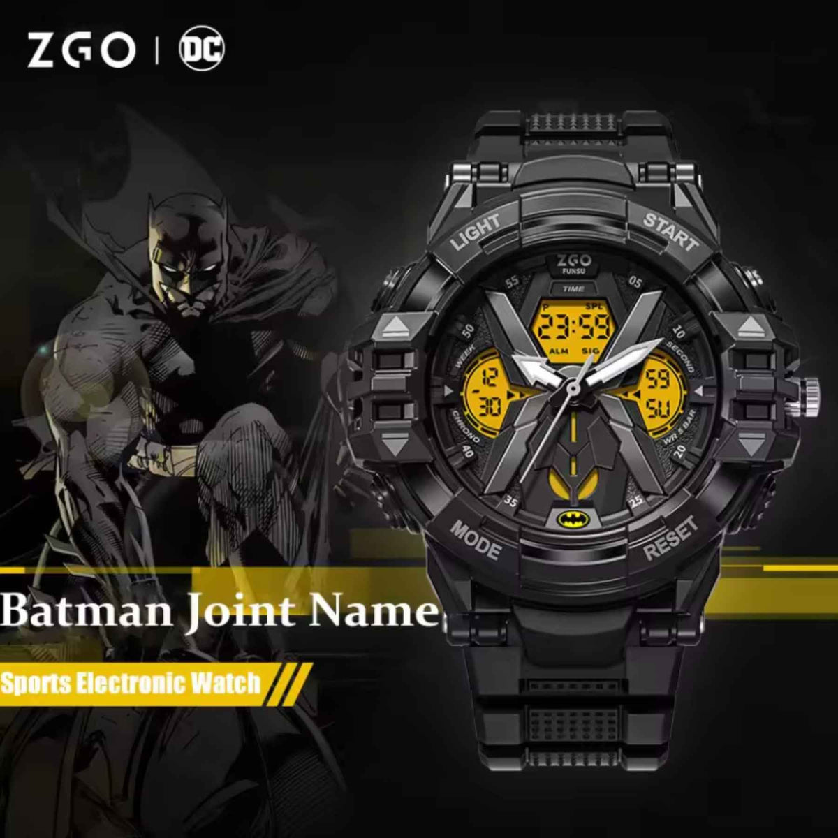 ZGO Warner DC Batman Mechanical Watch